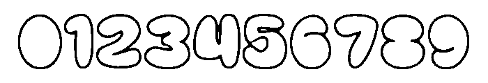 Jelly_Bubble Font OTHER CHARS