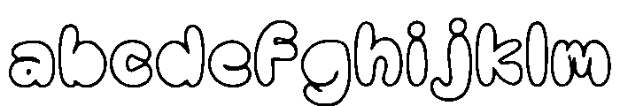 Jelly_Bubble FONT