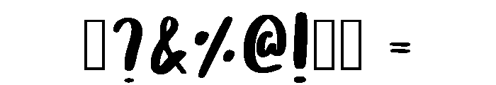 Jelly Fruity Regular Font OTHER CHARS
