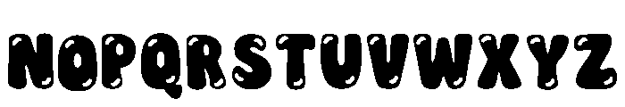 Jelly Groovy Regular Font LOWERCASE