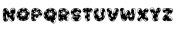 Jelly Kins Regular Font UPPERCASE