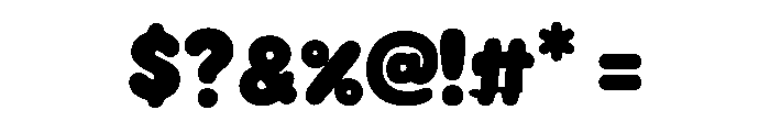Jelly Lobster Font OTHER CHARS