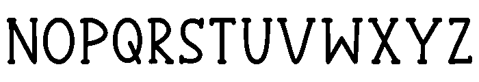Jelly Meadow Regular Font UPPERCASE