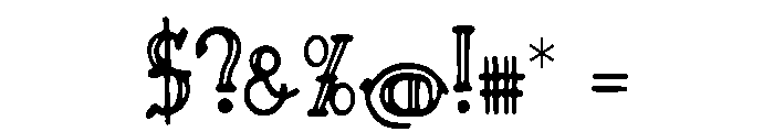 Jelly_Palm Font OTHER CHARS