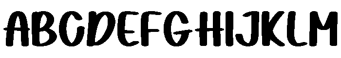 Jelly Peep Regular Font UPPERCASE