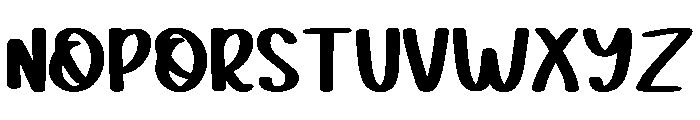 Jelly Peep Regular Font UPPERCASE