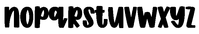 Jelly Puff Font UPPERCASE
