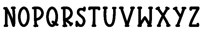 Jelly Script Regular Font UPPERCASE