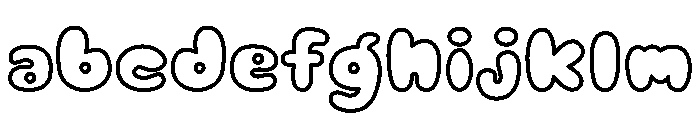 Jelly Soda Outline FONT