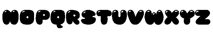 Jelly Soda Solid Shine Font UPPERCASE