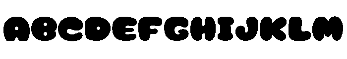 Jelly Soda Solid Font UPPERCASE