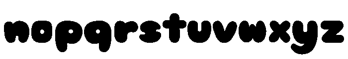 Jelly Soda Solid Font LOWERCASE