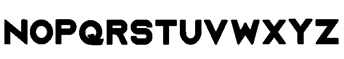Jelly Square Regular Font LOWERCASE