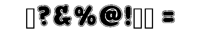 Jelly Squishy Regular Font OTHER CHARS