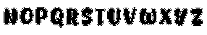 Jelly Squishy Regular Font LOWERCASE