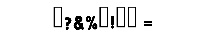Jelly Strawberry Regular Font OTHER CHARS