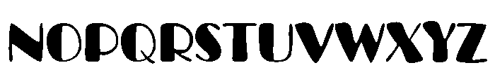 Jelly Sun Font UPPERCASE