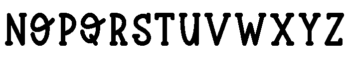 Jelly Whisker Regular Font UPPERCASE