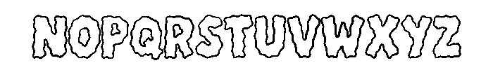 Jelly Wobble Doodle By  Regular Font LOWERCASE