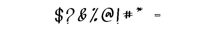 Jellybean Christmas Font OTHER CHARS
