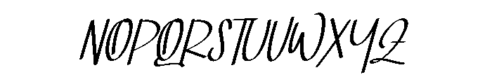 Jellybean Christmas Font UPPERCASE