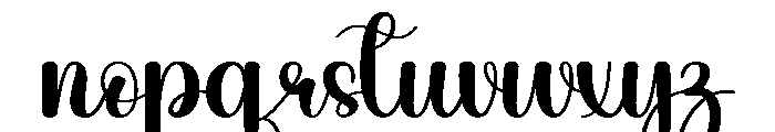 Jellyberry Font LOWERCASE