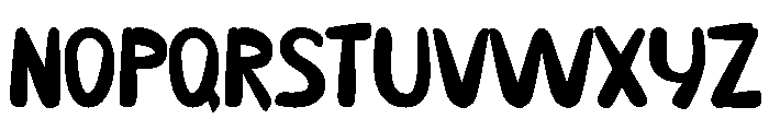Jeneali Font UPPERCASE