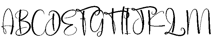 Jenitalia Font UPPERCASE