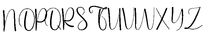 Jenitalia Font UPPERCASE