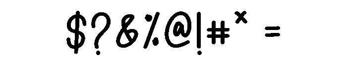 Jennie House Font OTHER CHARS