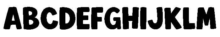 Jennies House Font UPPERCASE