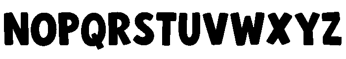Jennies House Font UPPERCASE