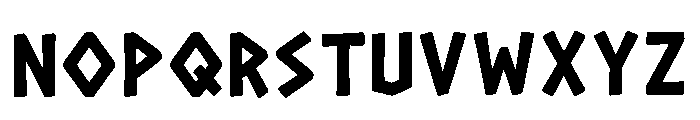 Jens Regular Font LOWERCASE