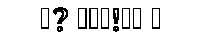 Jensen Regular Font OTHER CHARS