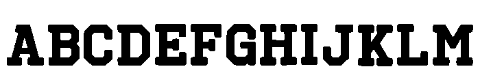 Jersey Baseball Regular FONT