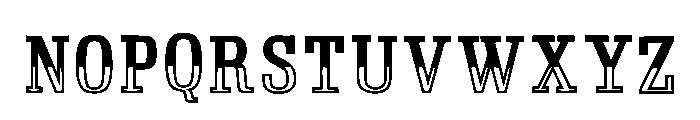 Jersey Club Regular Font LOWERCASE