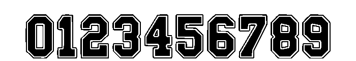 Jersey Modern Regular Font OTHER CHARS
