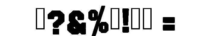 Jersey School Regular Font OTHER CHARS