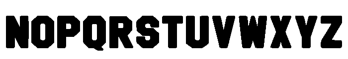 Jersey School Regular Font UPPERCASE