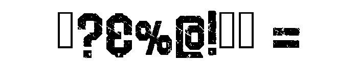 Jersey Soccer Regular Font OTHER CHARS