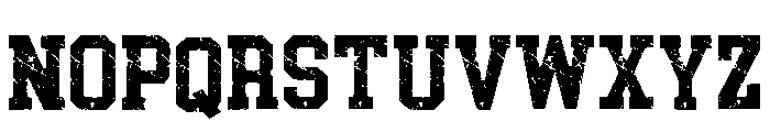 Jersey Soccer Regular Font UPPERCASE