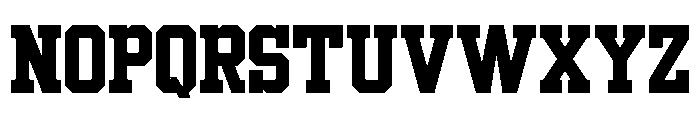 Jersey Sport Regular Font LOWERCASE