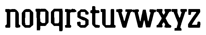 Jersey Stars Font LOWERCASE