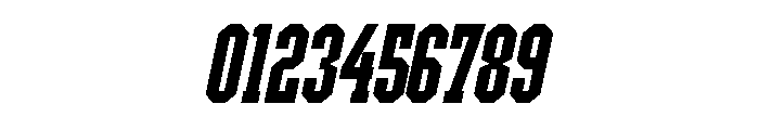 Jersey Varsity Italic Font OTHER CHARS