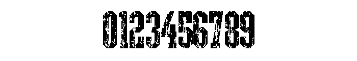 Jersey Varsity Texture Font OTHER CHARS