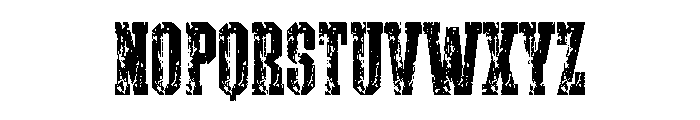 Jersey Varsity Texture Font UPPERCASE