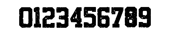 Jersey Vintage Regular Font OTHER CHARS
