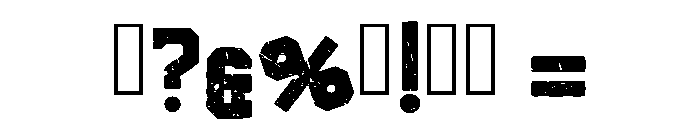 Jersey Vintage Regular Font OTHER CHARS