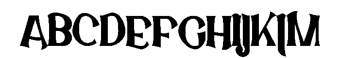 JerukBali Font UPPERCASE