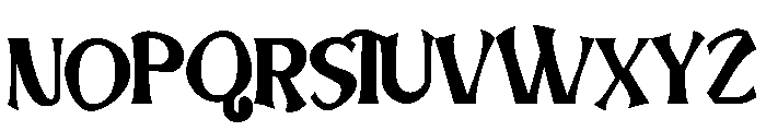 JerukBali Font UPPERCASE